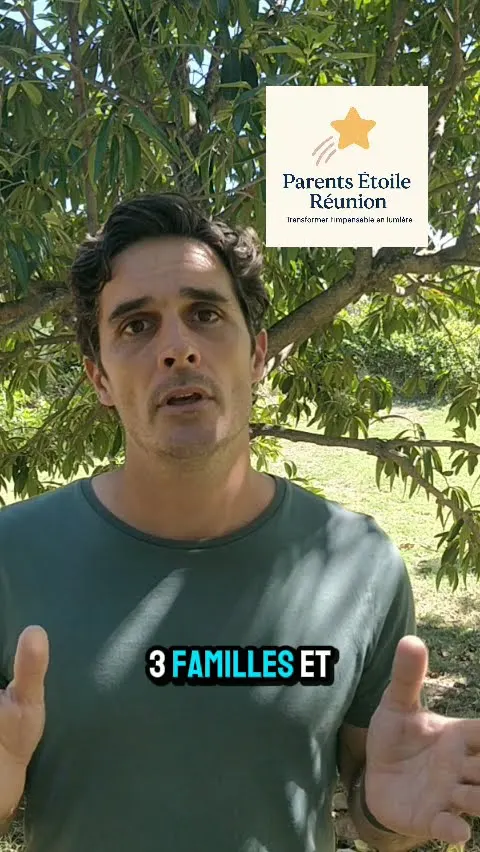 Simon présente l’ouverture du premier groupe de parole de Parents Étoile Réunion